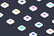 Isometric 3D Mockups - PSD, an iPhone Mockup by Asylab (Thumbnail 24 of 47)