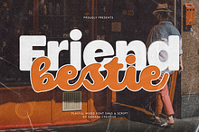 Friend Bestie - Playful Mixed Font