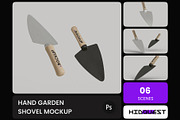 Hand Garden Shovel Mockup, a Household Mockup by hiddemaru (Thumbnail 1 of 4)