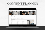 Content Planner for Notion, a Templates & Theme by AestheticOrganizer (Thumbnail 2 of 11)