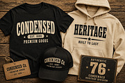 Condensed, a Slab Serif Font by Wow Magic (Thumbnail 5 of 5)