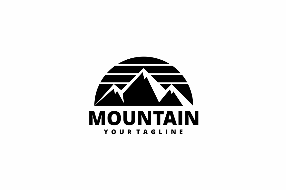 Mountain Sunset Outdoor Logo Design, a Branding & Logo Template by yopie (Photo 3 of 3)