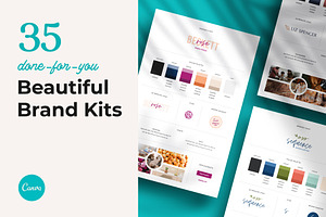 35 Beautiful Brand Kits | Canva