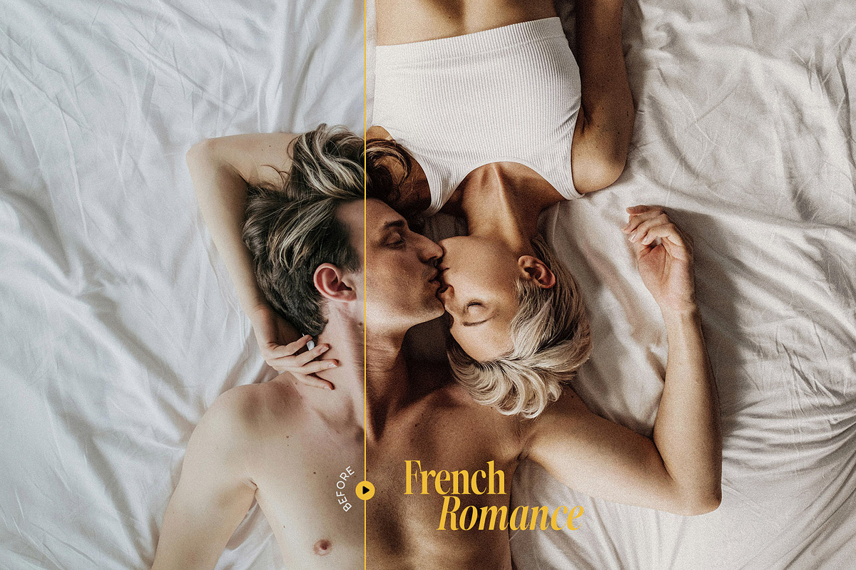 French Romance Presets & LUT, a Preset Add-On by Presetrain Co. (Photo 4 of 9)