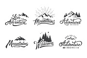 6 Outdoor Adventure Badges, an Object Graphic by tetiana.svirska (Thumbnail 7 of 8)