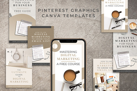 Pinterest Canva Templates | Mink