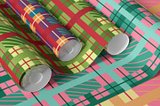 Checkered & Plaid vector patterns, a Pattern Graphic by Carpet Tapete Pretzel (Thumbnail 2 of 13)