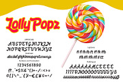 Lolly Popz Typeface, a Font by R4DS (Thumbnail 2 of 6)