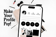 Chic Nude Instagram Highlight Icons, a Social Media Template by Marcia B Studio (Thumbnail 4 of 4)