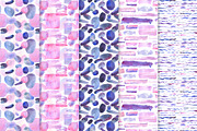 Watercolor Abstract Collection, a Decorative Illustration by Olga Alexeenko (Thumbnail 7 of 8)