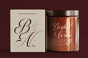 Amoura - Elegant Luxury Script Font, a Script Font by Sensatype (Thumbnail 5 of 13)