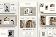 Email Marketing Newsletter Template, an Email Template by Branding Babe Co. (Thumbnail 1 of 9)