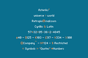 Megapixel Pixel Game Font, a Font by alpercakici (Thumbnail 8 of 9)