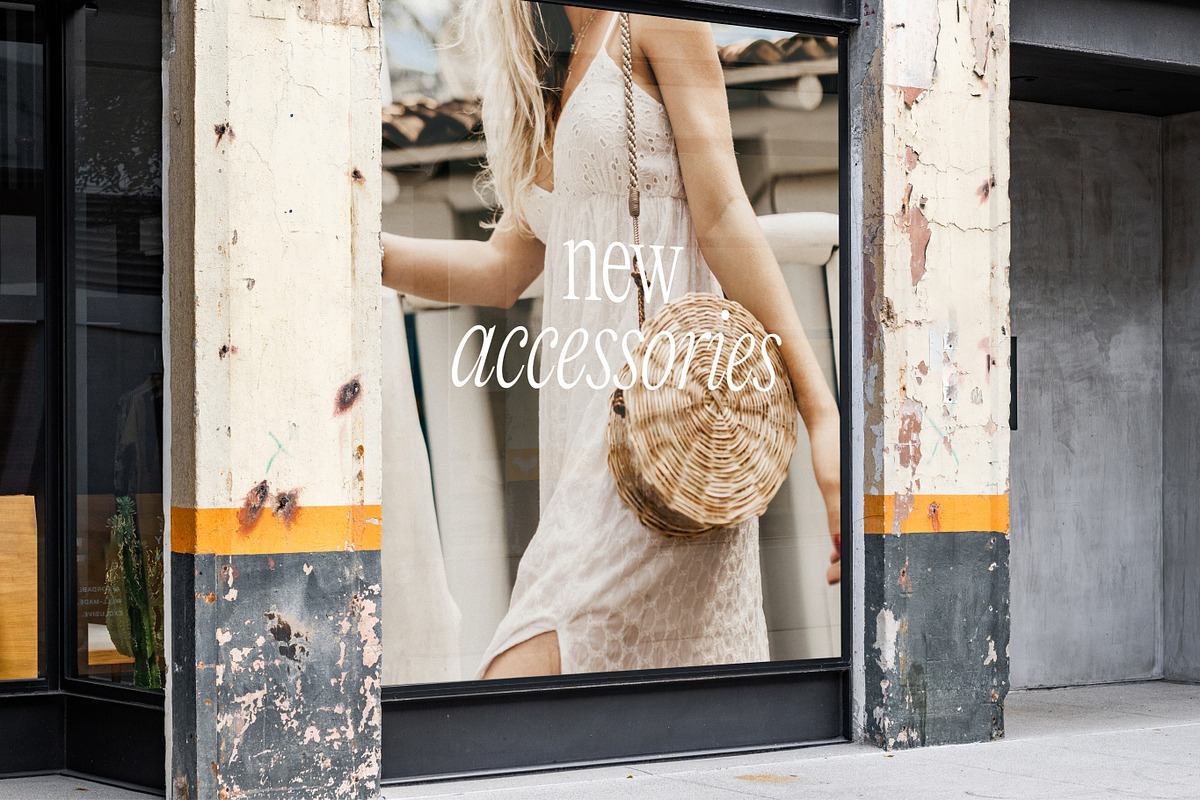 Realistic Retail Store Window Mockup, a Mockup by Area Mockups (Photo 4 of 5)