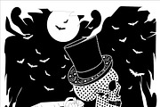 Happy Halloween background cover., a Background Graphic by TeaGraphicDesign (Thumbnail 2 of 3)