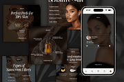 Skin Expert Social Media Templates, a Social Media Template by Xenié Creative (Thumbnail 2 of 10)
