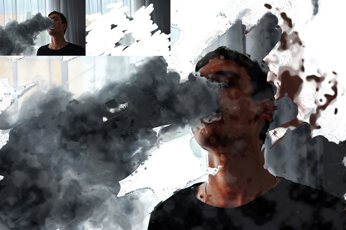 Abstract Art Photoshop Actions preview 6