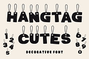 Hangtag Cutes – Cute Tag Decorative, a Font by Fourteen Letter (Thumbnail 1 of 5)