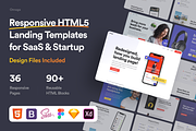 Omega - HTML5 Landing Templates, a HTML Template by FinestDevs (Thumbnail 1 of 6)