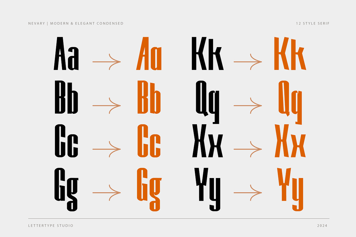 Nevary Modern Sans Family | 75% OFF, a Sans Serif Font by Lettertype Studio (Photo 7 of 20)