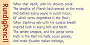 RundigPencil, a Handwritten Font by Ingrimayne Type (Thumbnail 3 of 7)