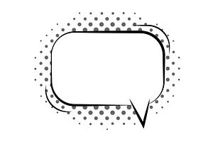 Comics book speech bubble, an Object Illustration by Things for designers