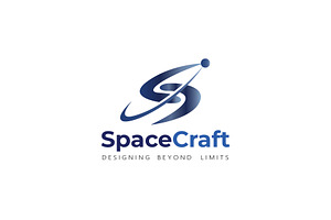 SpaceCraft Aerospace Logo Template