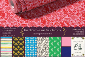 Slavic Folk Art Wallpaper & Textiles