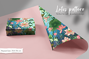 Lotus patterns and illustrations, a Pattern Graphic by Annet lovart (Thumbnail 15 of 17)