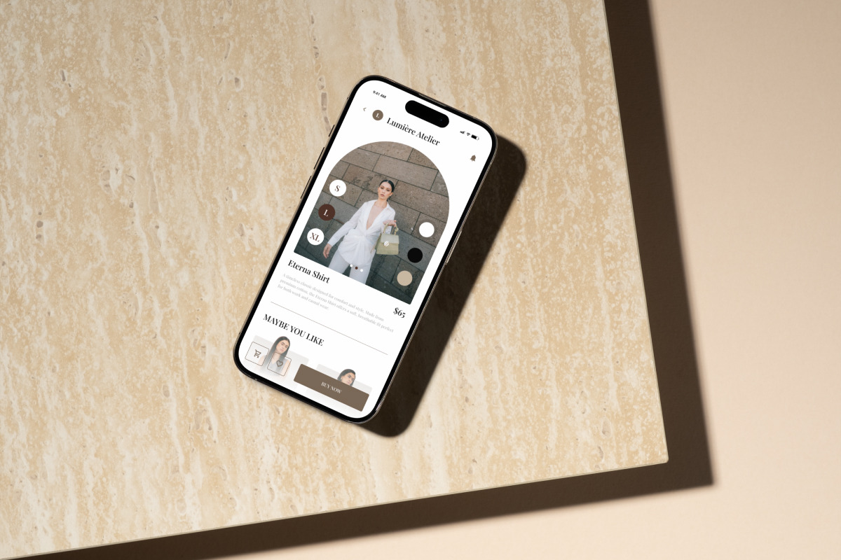 Verve - E-Commerce Mobile App, an App Template by productype1 (Photo 5 of 5)