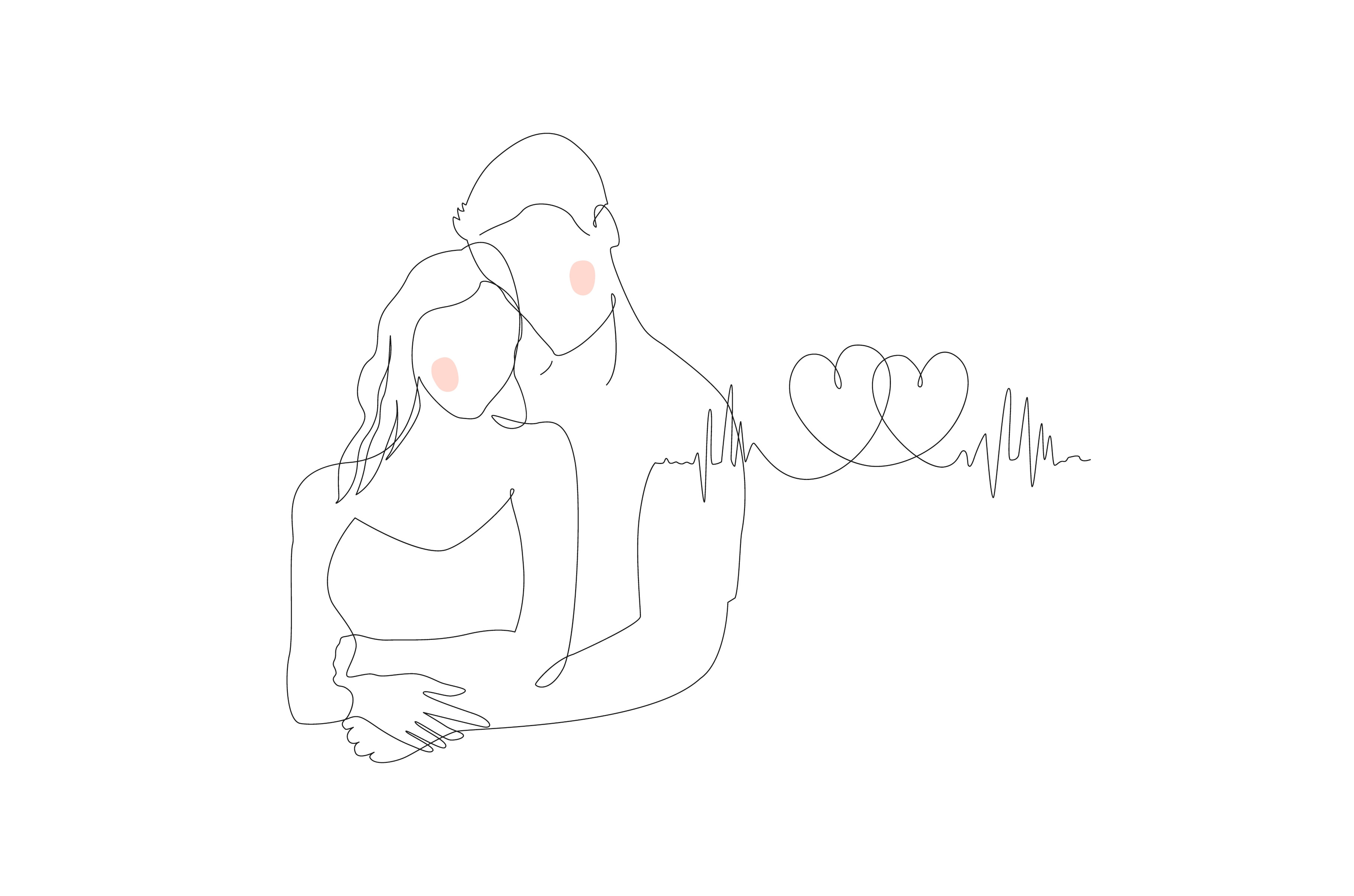 Continuous single line sketch, an Object Illustration by Toltemara