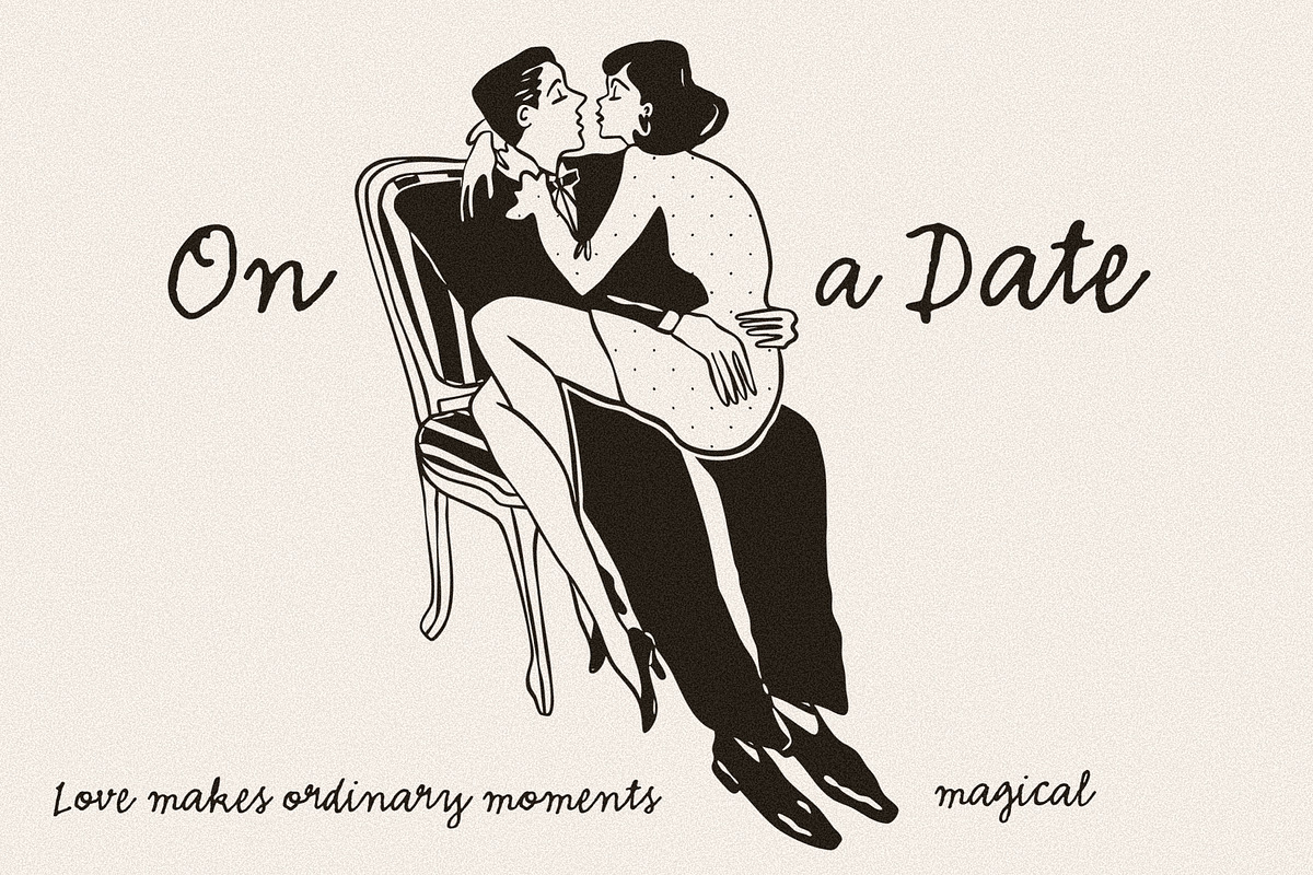 On a Date, a Person Illustration by Twisted Tail (Photo 6 of 7)