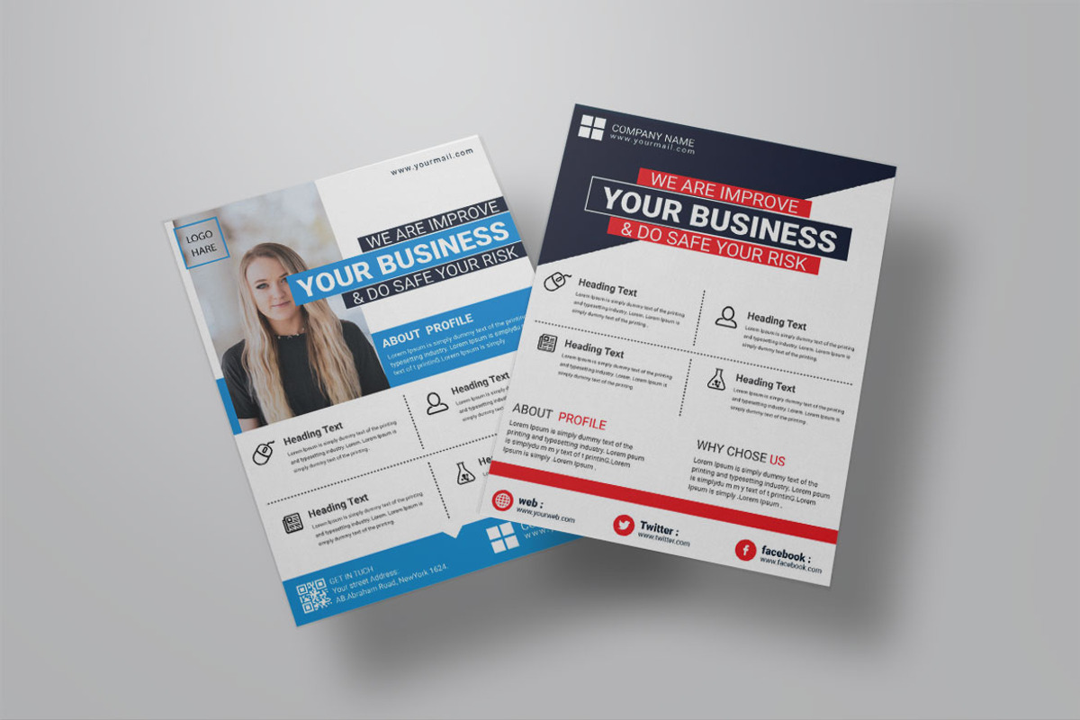 Business Promotional Flyer Template, a Flyer Template by BrandlyTemplate (Photo 4 of 4)