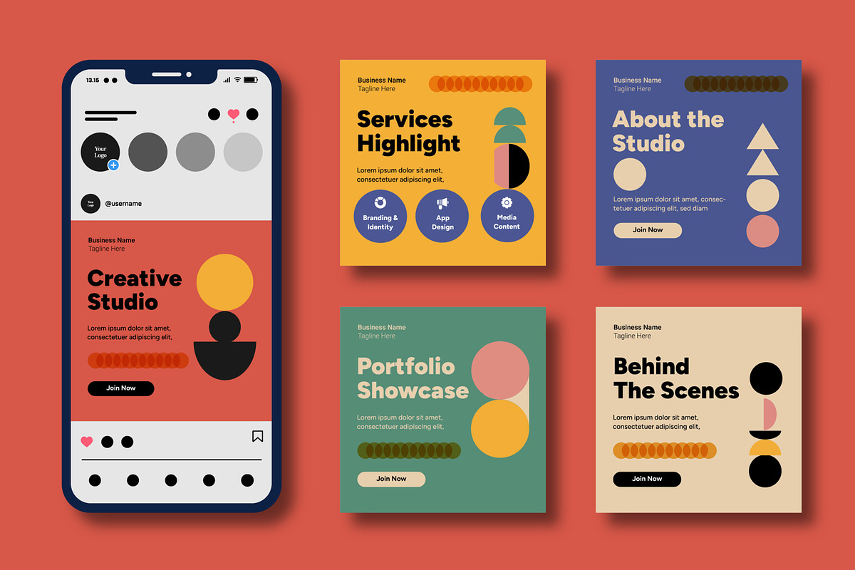 Creative Studio Social Media Post, a Social Media Template by MightyDesign (Photo 8 of 8)