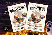 Halloween Real Estate Boo-tiful Home, a Flyer Template by CreativeVinesStore (Thumbnail 1 of 6)