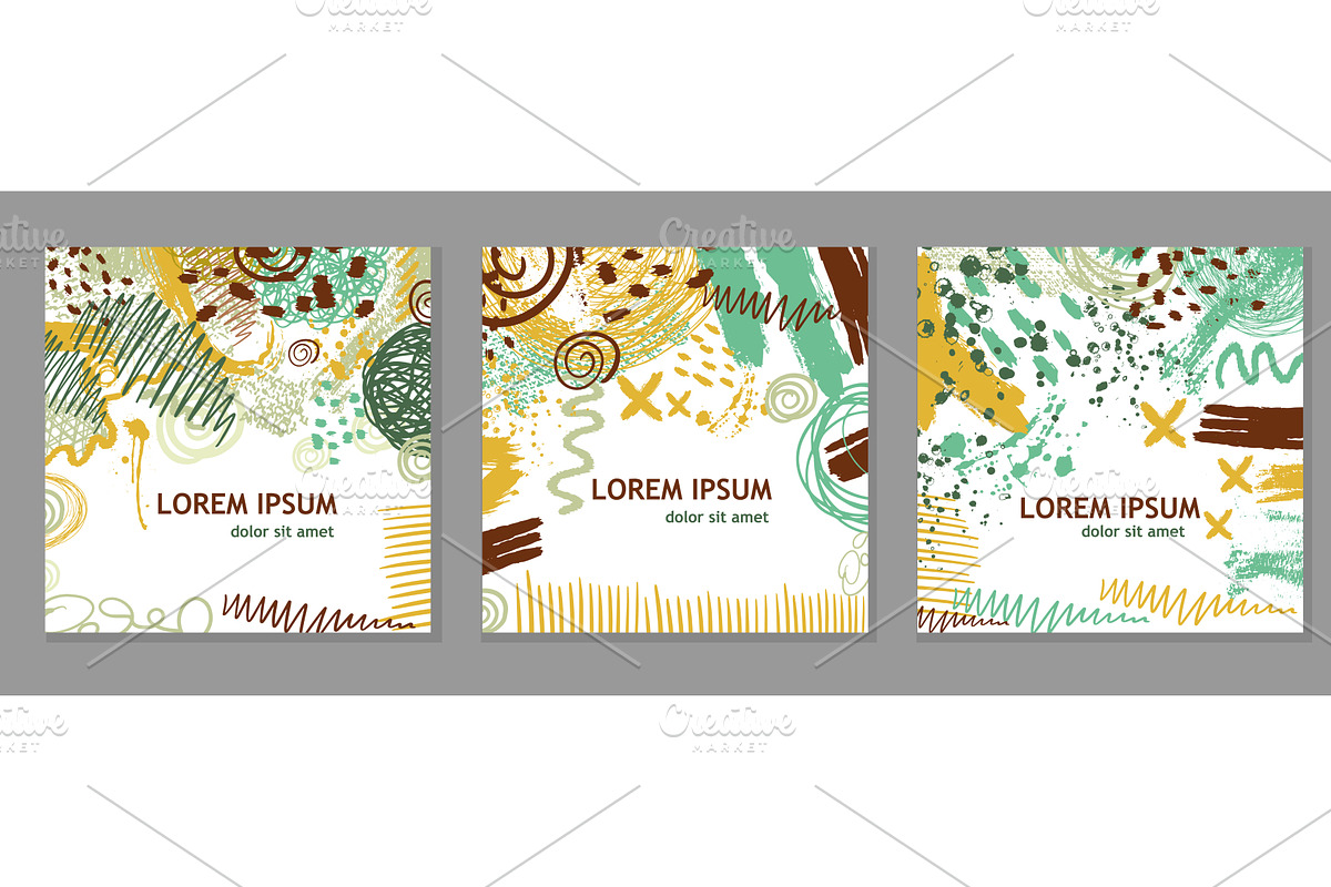 Background with abstract figures, a Texture Illustration by Nenahliadava Design