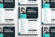 Simple Resume CV, a Resume Template by dokudokunomi (Thumbnail 4 of 4)