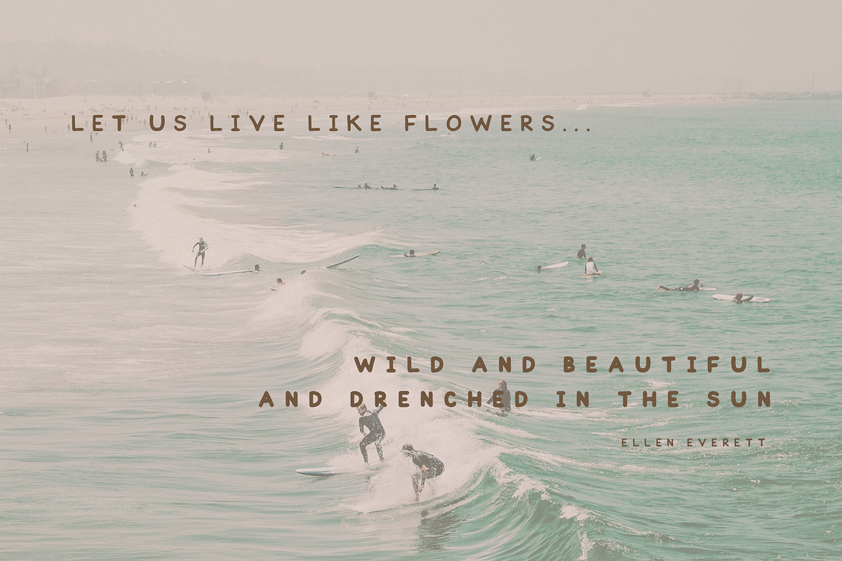 NOOSA - Handwritten Sans Serif, a Font by Paris Louise Designs (Photo 4 of 4)