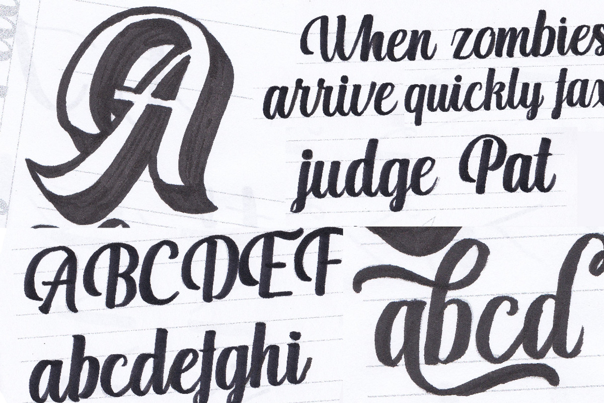 Aprilea Script, a Script Font by Debut Studio (Photo 2 of 8)