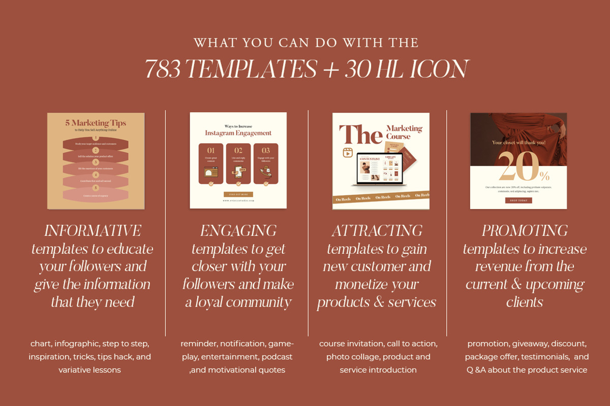 Instagram Creator For Coach CANVA PS, a Social Media Template by Eviory (Photo 6 of 57)