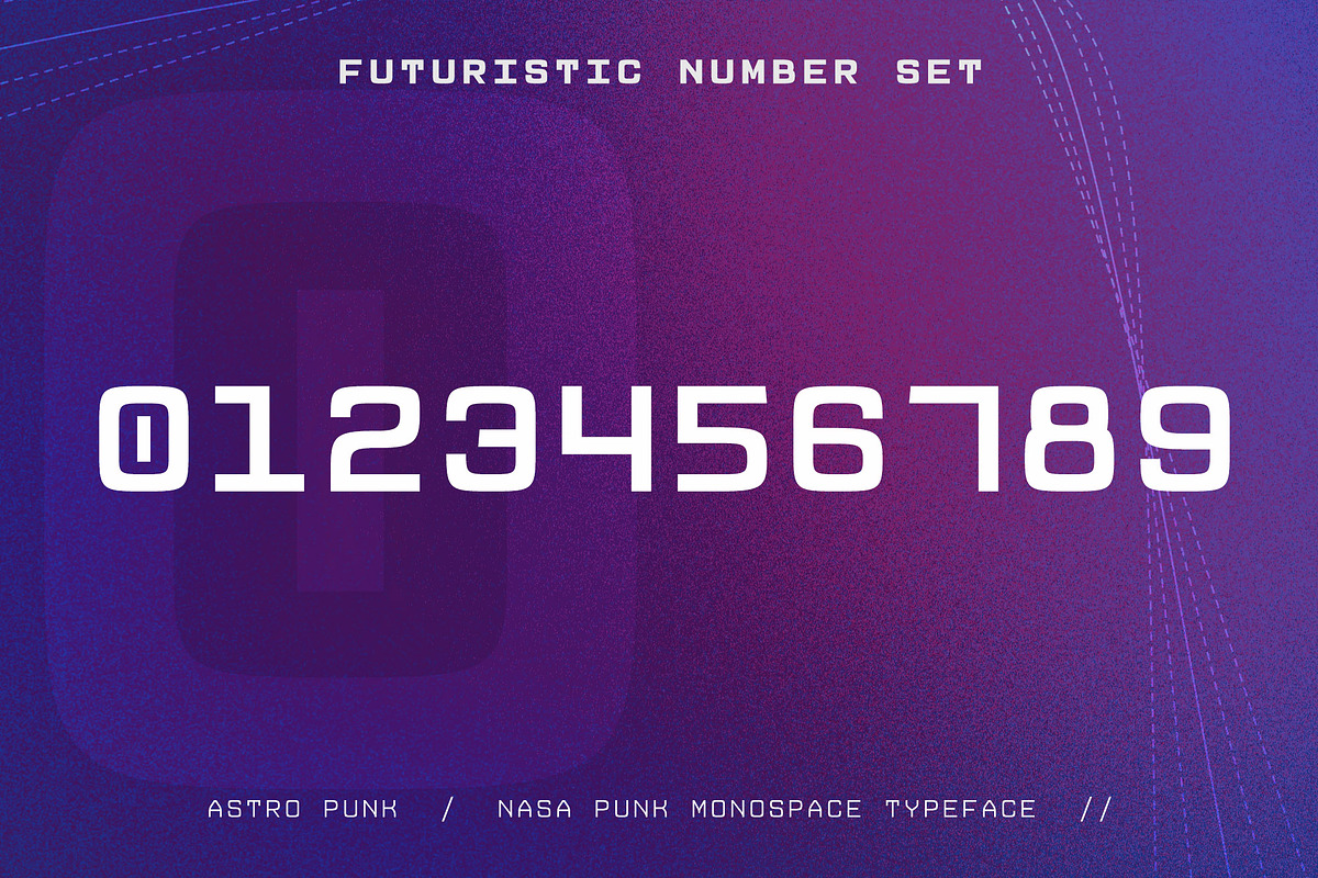 Astro Punk - NASA Punk Mono Font, a Sans Serif Font by Parker Creative (Photo 8 of 9)