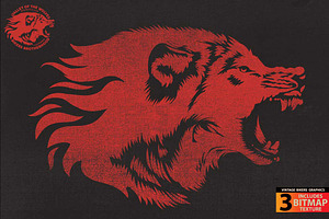 WOLVES - Bikers Logos