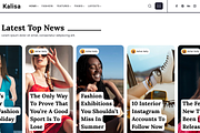 Kalusi Blog Magazine Wordpress, a WordPress Template by UInstrument (Thumbnail 4 of 10)