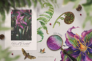 Watercolor Vintage Botany, an Illustration by Fluffy Unicorn (Thumbnail 5 of 10)