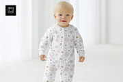 Toddler's Bodysuit Lifestyle Mockup, a Shirt Mockup by 1001 mockups (Thumbnail 1 of 8)