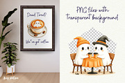 Cute Ghost Cafe, a Seasonal Illustration by Anna Design Studio (Thumbnail 5 of 13)