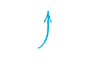 Crayon Doodle Chalk Arrow Sign, an Object Illustration by Elena Pimukova (Thumbnail 13 of 27)