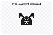 Rabbit Emojis Vector Set, an Animal Illustration by Designfour (Thumbnail 3 of 7)
