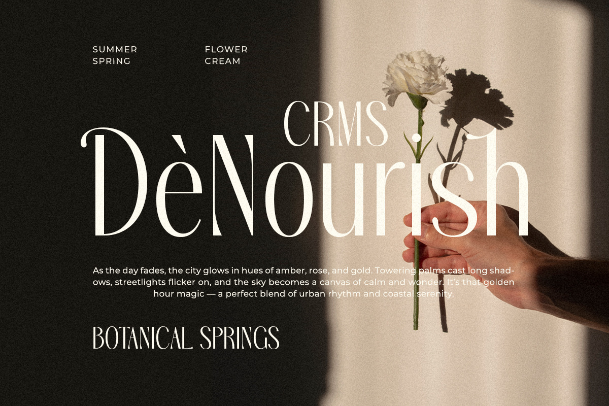 Audrey & Caroline - Elegant Modern, a Serif Font by Shakira Studio (Photo 3 of 10)