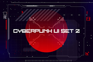 CyberPunk UI Set 2